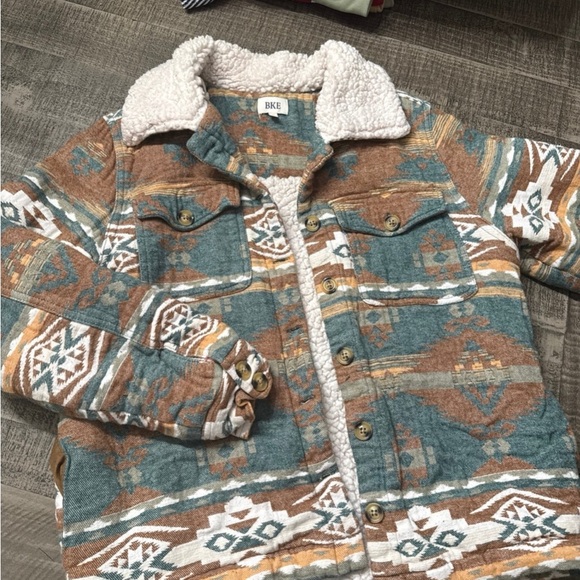 BKE Multicolor Aztec Pattern Jacket - Picture 1 of 1